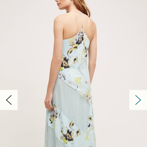 NWT Anthropologie Rainflower Lace Maxi Dress sz 2 - Picture 4 of 9